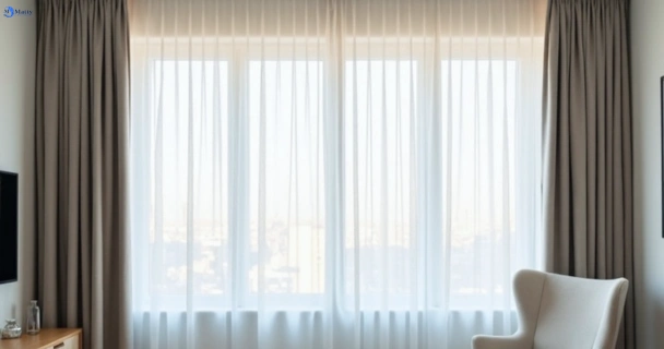 Restored vibrant drapes in merrimu-vic QLD after Matty Curtain Cleaning